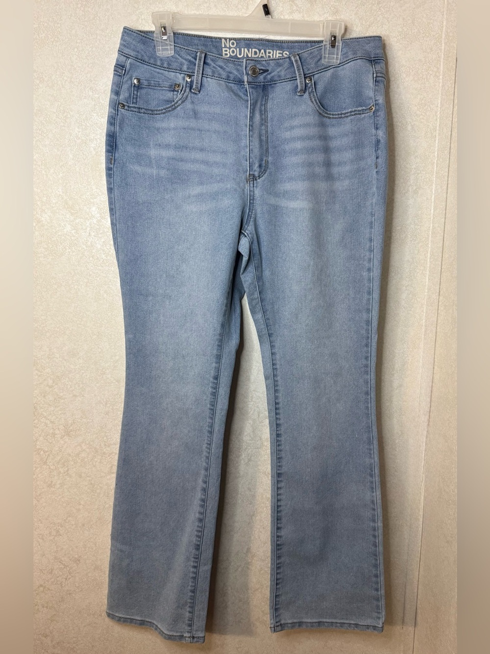 No Boundaries Light Blue Flare Jeans